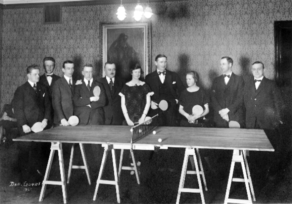 Bordtennis introduktion Grand Hotell