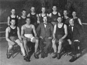 Boxningsgalan Glokar Well i mitten