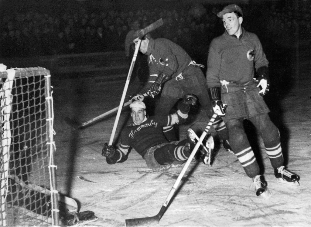 Ishockey allsvensk match m Hammarby